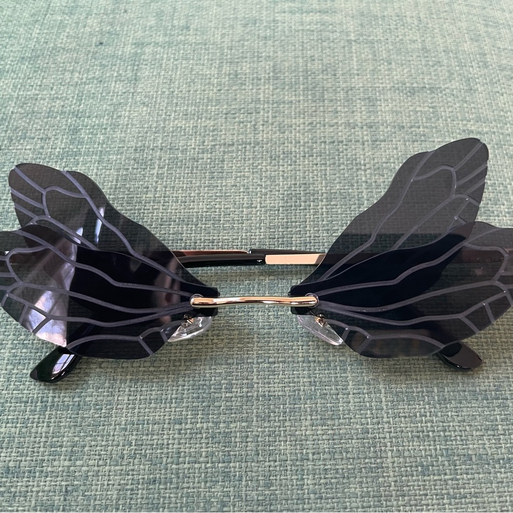 New Rimless Dragonfly Wing Sunglasses - Picture 5 of 8